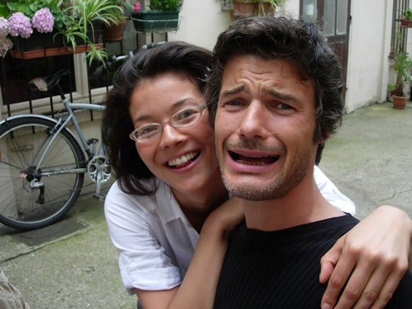 Smiling Couple Paris