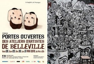 Belleville Artist Porte Ouvertes Graffiti Contemporary Art