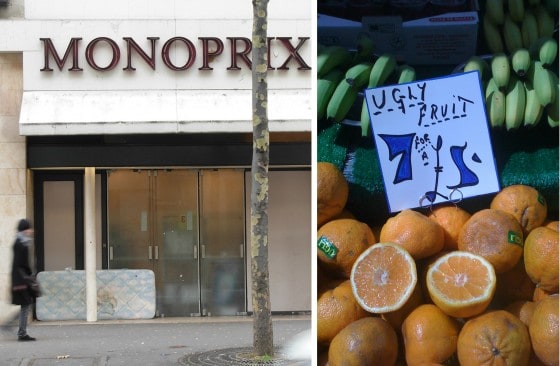 France rallies against food waste