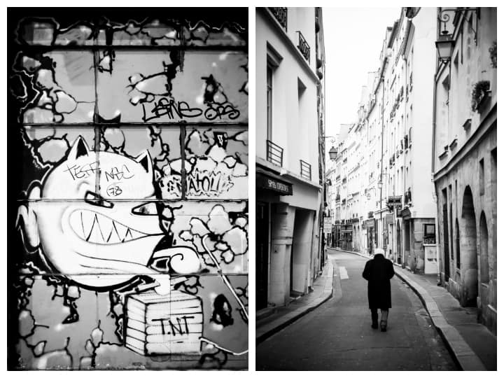 Paris in Black & White, Locks, Michael Kandel