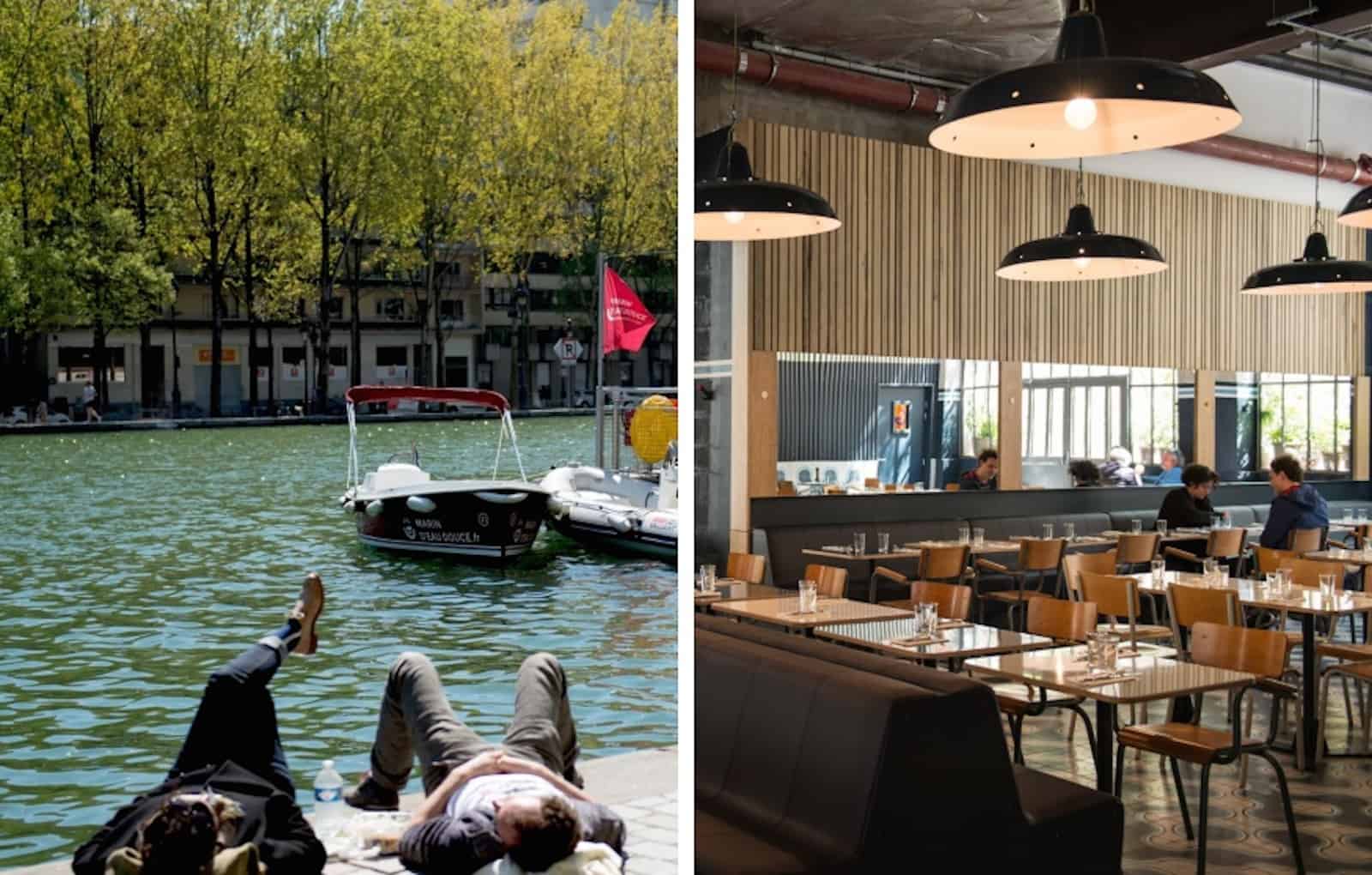 A weekend along Paris' Canal Saint-Martin, an upcoming neighborhood with markets, boutiques, cafes, and more