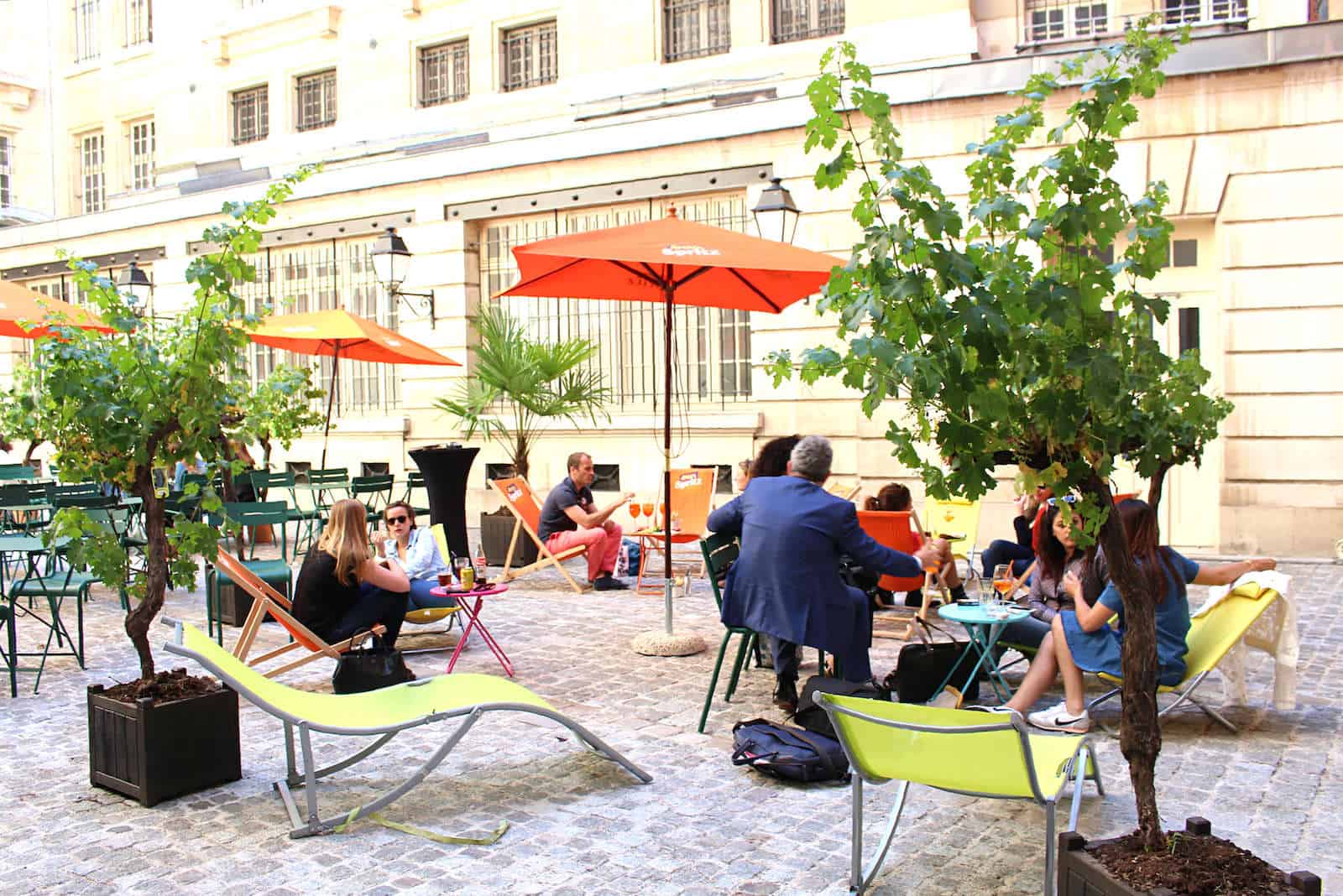 Café Cour: A Hidden Pop-up with Terrace in Paris’ Marais