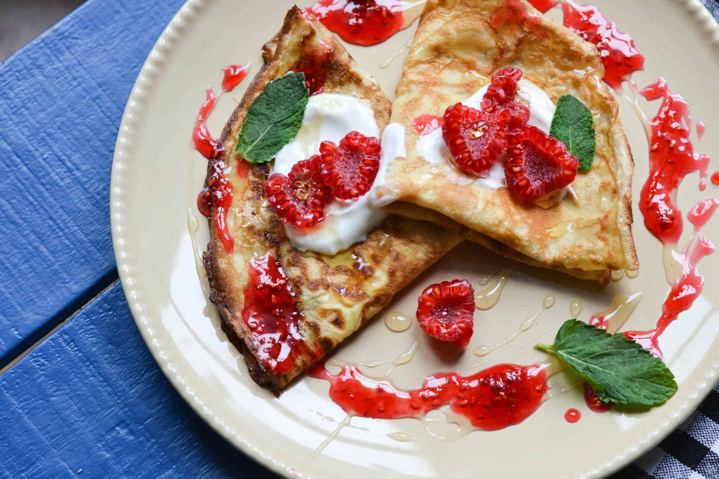 HiP Paris blog. A different kind of Christmas, Fruit crepes are appropriate no matter what the season.