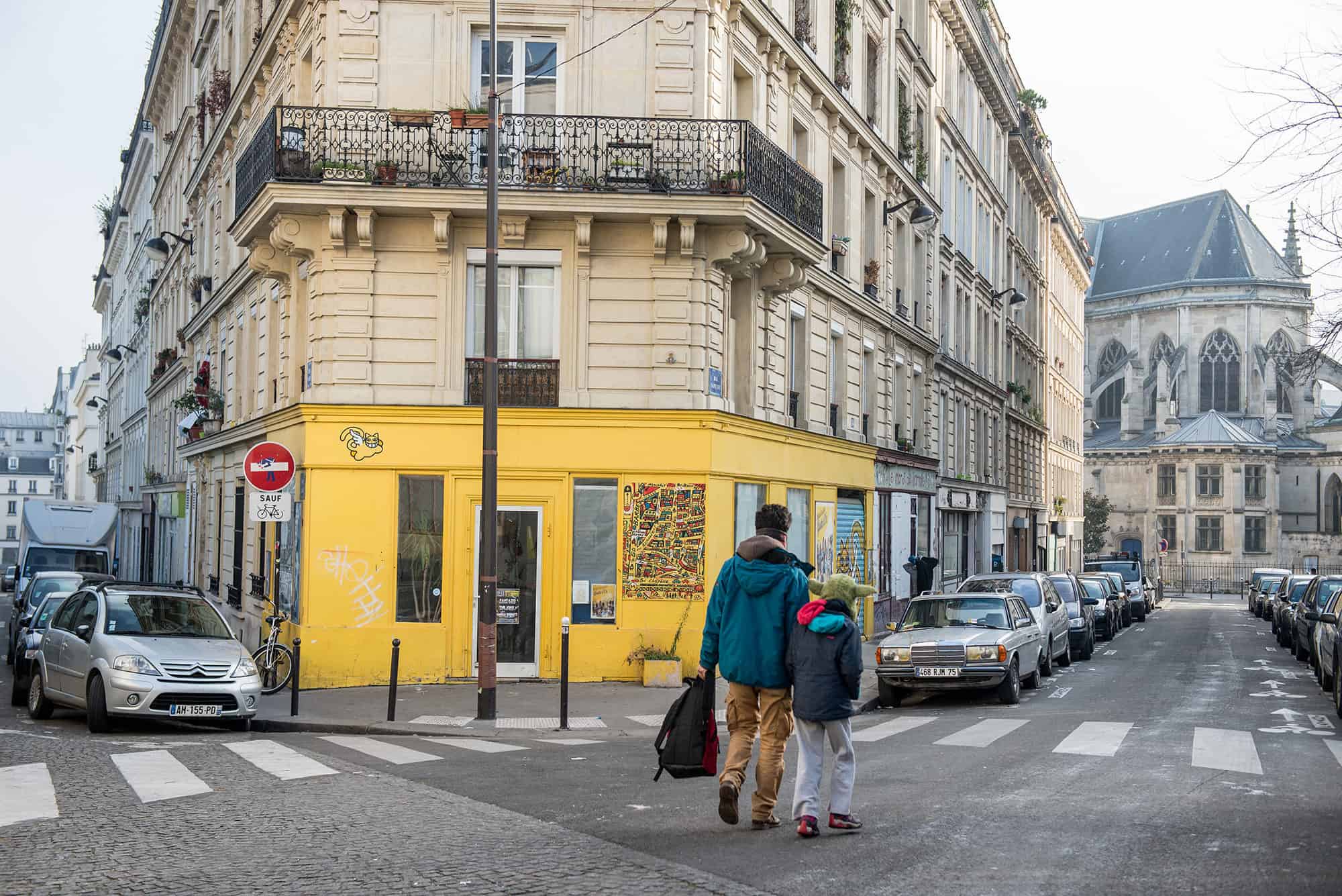 rue Myrha in the Goutte d'Or, Paris