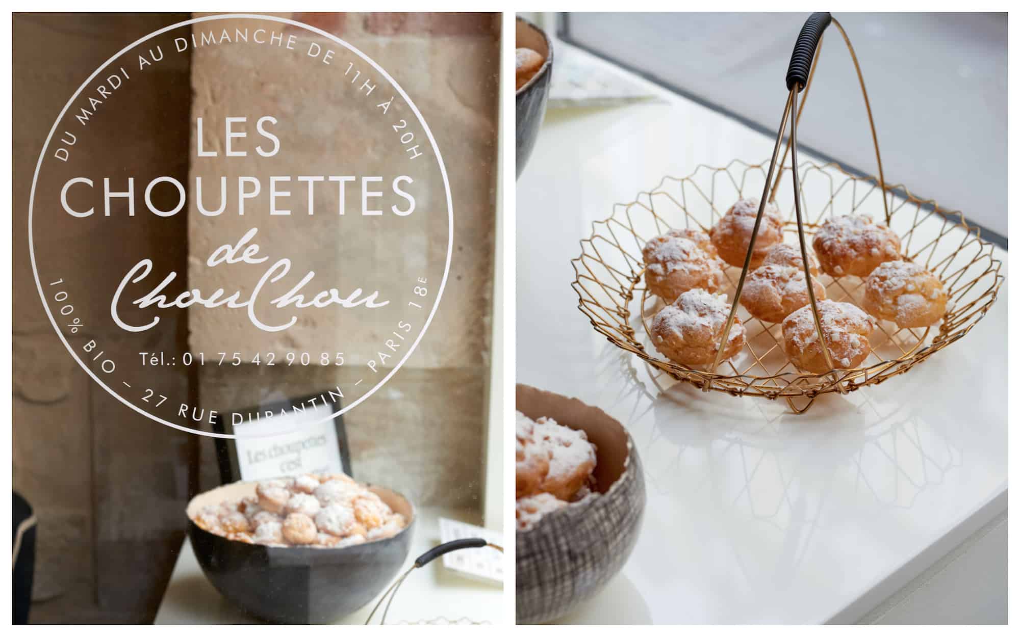 Les Choupettes de ChouChou: Organic Puff Pastry and Chantilly Cream in Montmartre
