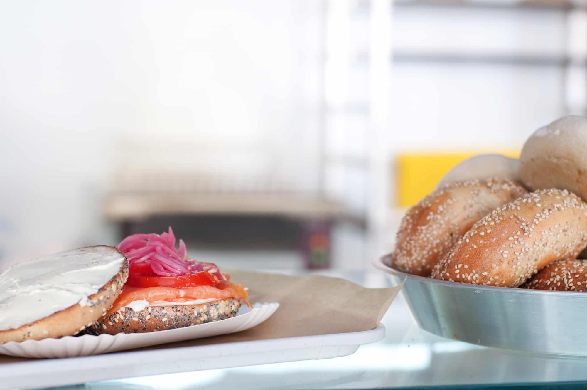 HiP Paris Blog rounds up the top brunch spots in Paris, like Bob's Bakeshop for the fresh bagels filled with salmon and cream cheese.