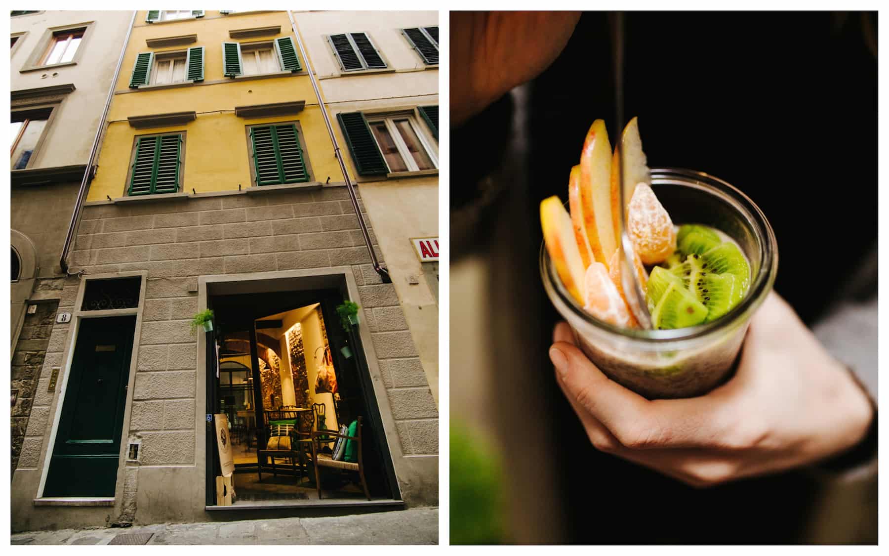 Carduccio vegetarian restaurant in Florence is one of the best for its fresh, organic and biodynamic produce.