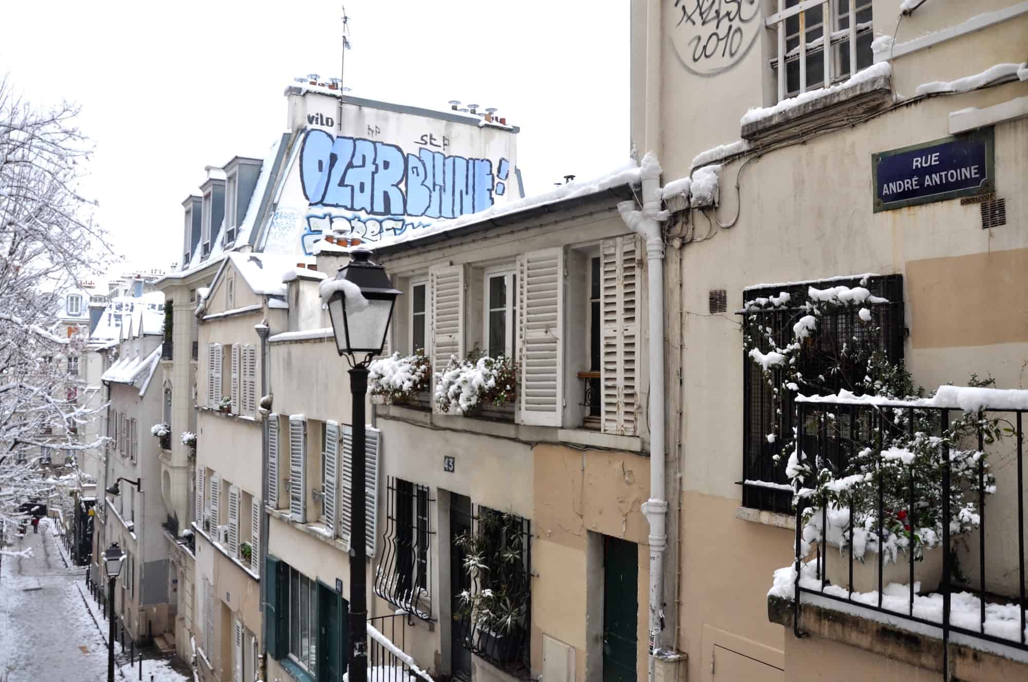 Paris Sous la Neige: Snow Inspired Delight (and Panic) Hits Paris