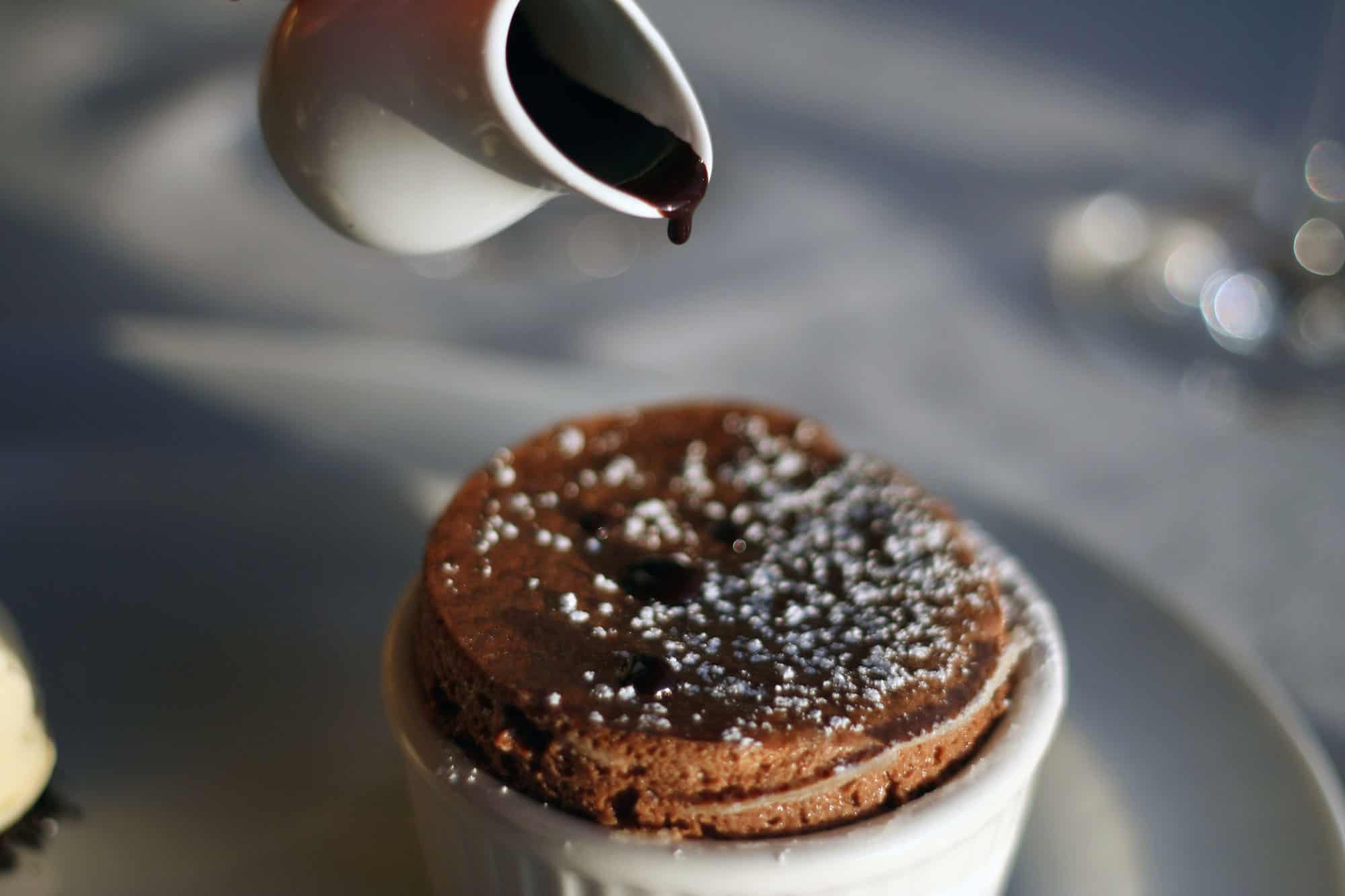 Where to find the best souffle in Paris, including creamy chocolate souffle? 