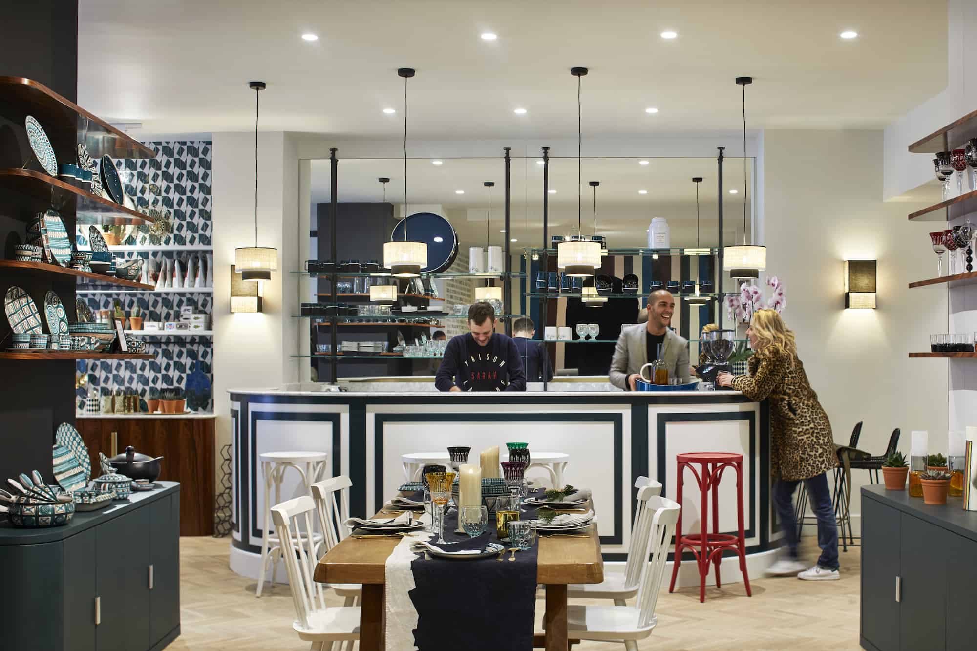 HiP Paris Blog rounds up Paris' best concept store cafes like at Maison Sarah Lavoine, an interior design haven.