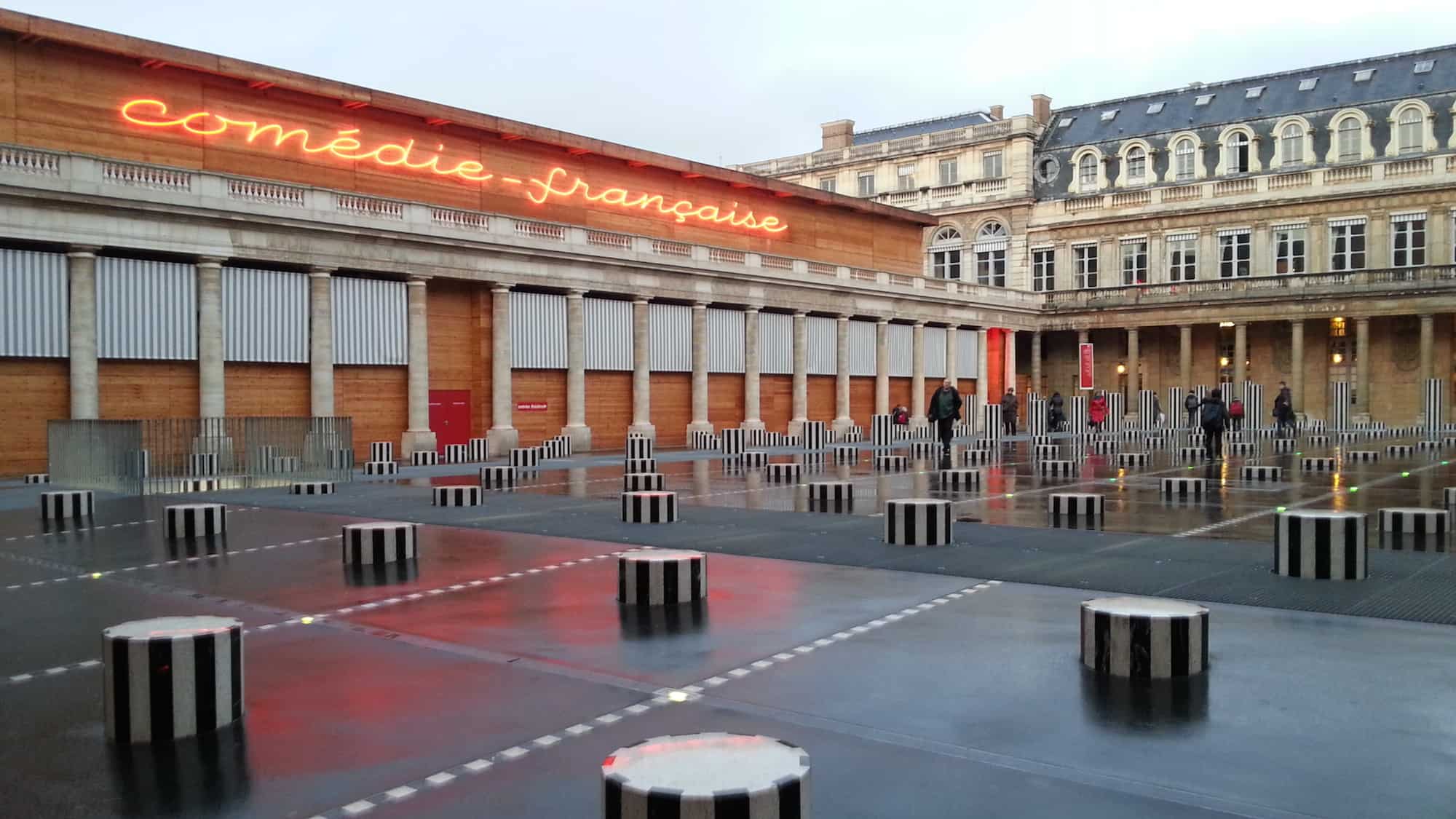 The Comédie Française theatre in Paris, puts on English plays and performances.