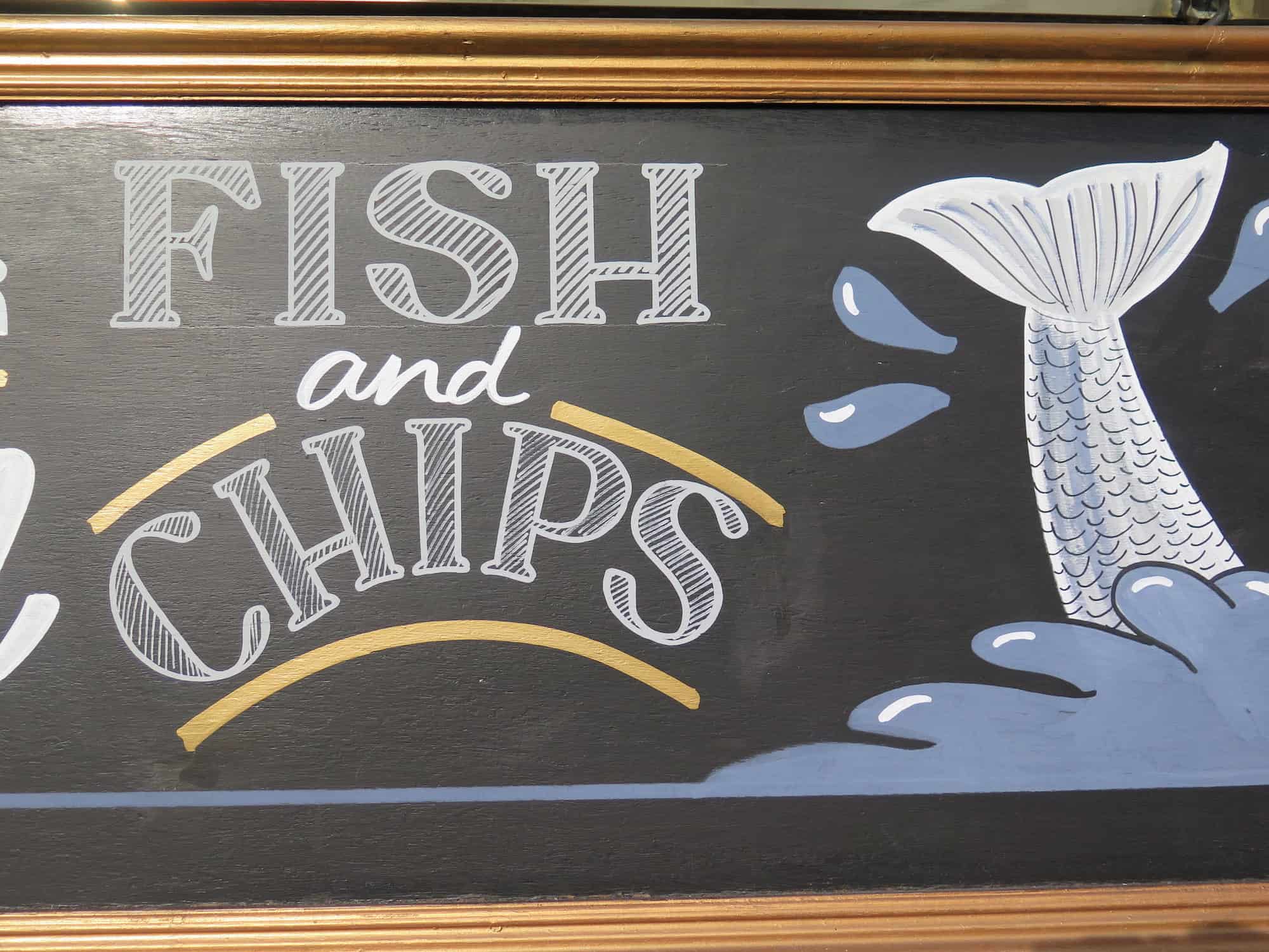 When in London, one must try fish and chips, one of the national dishes of England.