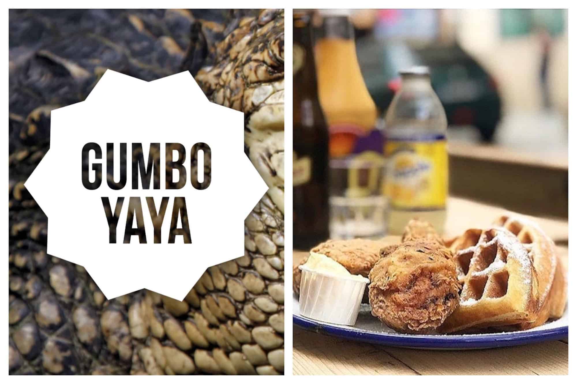 HiP Paris blog's favorite Paris restaurant for American comfort food is Gumbo Yaya for the fried chicken and waffles.