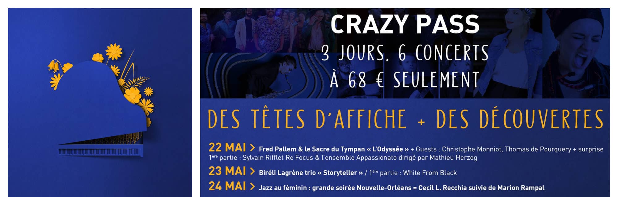 The Crazy Pass allows you to see some of the best concerts in Paris.