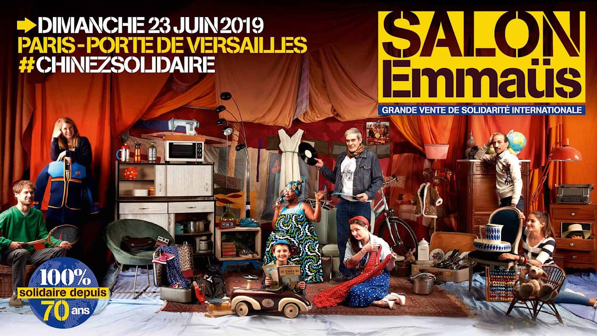 The Grande Vente Solidaire Emmaüs, a clothing, houseware and bric-à-brac sale takes place this month in Paris.