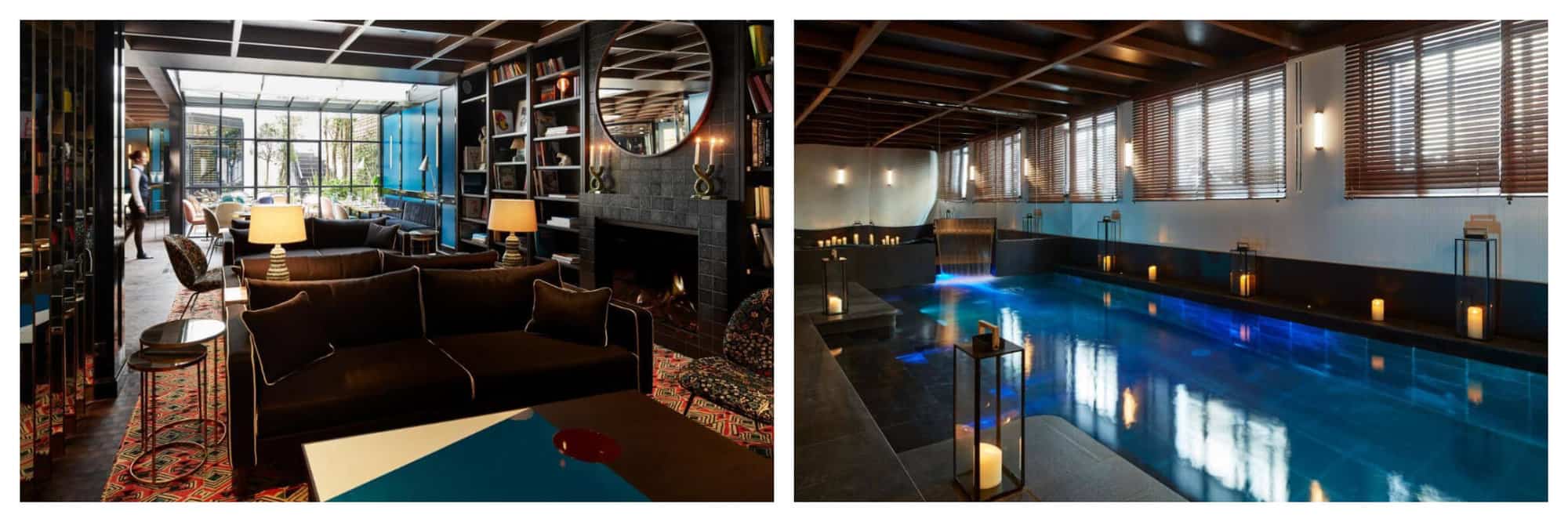 Hotels in Paris with swimming pools and sumptuous interiors