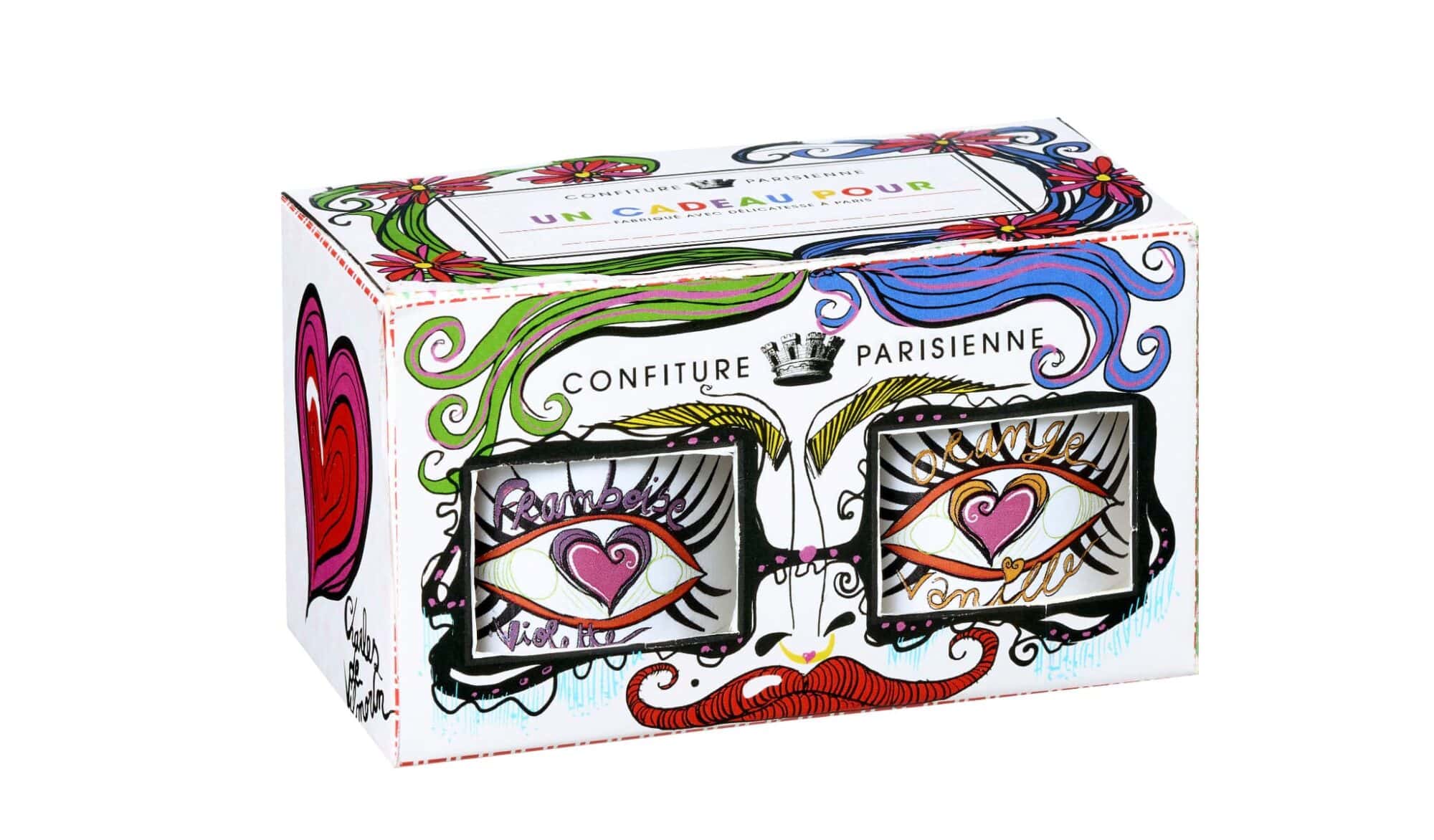 Confiture by Pierre Marcolini made in collaboration with Charles de Vilmorin for Christmas at Galeries Lafayette.