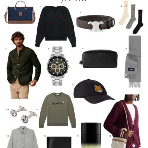 French Christmas gift guides for men, holiday gift ideas for men