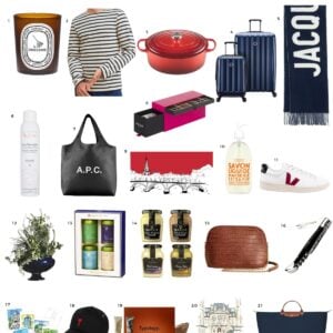 French Christmas gift guides for francophiles, holiday gift ideas for francophiles