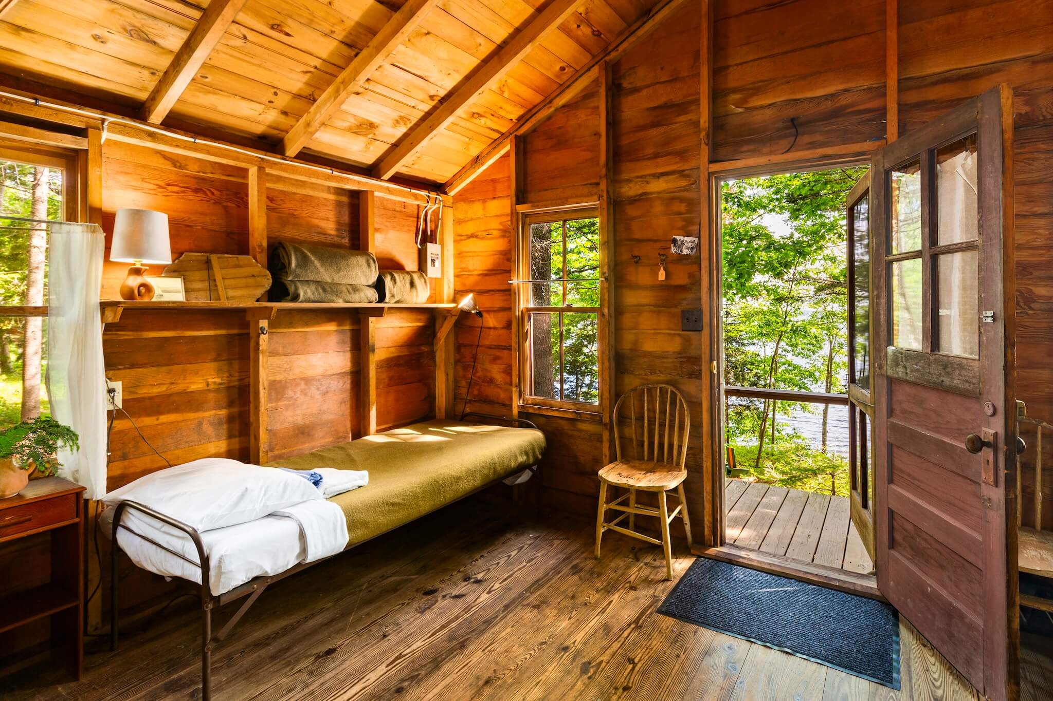 Otyokwa lakeside retreat in Bremen Maine. A true Maine camp meets eco-luxury. Lakeside living, sauna, fireside gatherings and relaxation in the woods.
